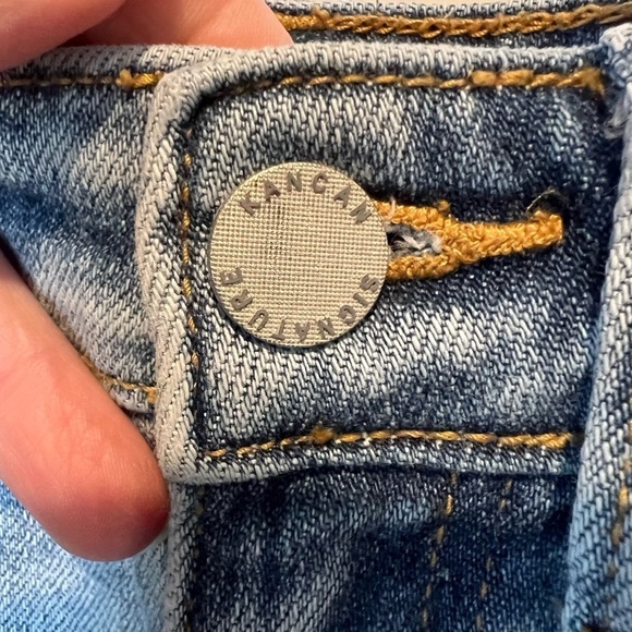 B8.12 KanCan High Rise Ankle Skinny Jeans Distress Size 25 ā¢Rise 10 ⢠Inseam23 - Picture 6 of 10